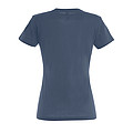 WOMENS ROUND NECK T-SHIRT IMPERIAL WOMEN, DENIM, 3XL