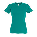 WOMENS ROUND NECK T-SHIRT IMPERIAL WOMEN, EMERALD, L