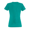 WOMENS ROUND NECK T-SHIRT IMPERIAL WOMEN, EMERALD, L