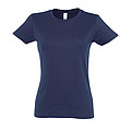 WOMENS ROUND NECK T-SHIRT IMPERIAL WOMEN, FRENCH NAVY, 3XL
