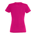 WOMENS ROUND NECK T-SHIRT IMPERIAL WOMEN, FUCHSIA, L