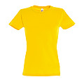 WOMENS ROUND NECK T-SHIRT IMPERIAL WOMEN, GOLD, 3XL