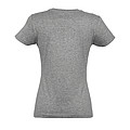 WOMENS ROUND NECK T-SHIRT IMPERIAL WOMEN, GREY MELANGE, 3XL