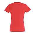 WOMENS ROUND NECK T-SHIRT IMPERIAL WOMEN, HIBISCUS, L