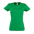 WOMENS ROUND NECK T-SHIRT IMPERIAL WOMEN, KELLY GREEN, 3XL