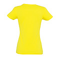 WOMENS ROUND NECK T-SHIRT IMPERIAL WOMEN, LEMON, L