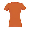 WOMENS ROUND NECK T-SHIRT IMPERIAL WOMEN, ORANGE, 3XL