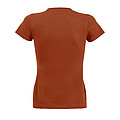 WOMENS ROUND NECK T-SHIRT IMPERIAL WOMEN, TERRACOTTA, L