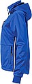 Womens softshell jacket JAMES & NICHOLSON, nautic blue/navy/white, L