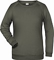 Womens sweatshirt James Nicholson, grey, XS