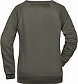 Womens sweatshirt James Nicholson, grey, XS