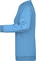 Womens sweatshirt James Nicholson, light blue, XS