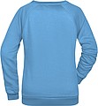 Womens sweatshirt James Nicholson, light blue, XS