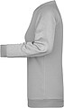 Womens sweatshirt James Nicholson, light grey melange, XS