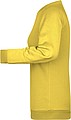 Womens sweatshirt James Nicholson, light yellow, XS