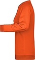 Womens sweatshirt James Nicholson, orange, XS