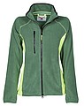 Womens sweatshirt PAYPER ASPEN+ LADY, dark green/light green, L