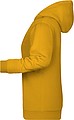 Womens sweatshirt with hoodie James Nicholson, dark yellow, XL