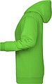 Womens sweatshirt with hoodie James Nicholson, lime green, XS