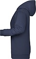 Womens sweatshirt with hoodie James Nicholson, navy, XL