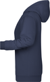 Womens sweatshirt with hoodie James Nicholson, navy, XS