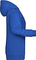 Womens sweatshirt with hoodie James Nicholson, royal blue, XS