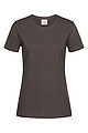 Womens T-shirt STEDMAN CLASIC, dark brown, S