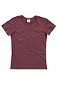 Womens T-shirt STEDMAN CLASSIC, burgundy, S