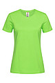 Womens T-shirt STEDMAN CLASSIC -T ORGANIC, lime green, XS