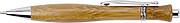 Wooden ballpen. Brown