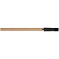 Wooden ballpen with black plastic cap