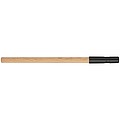 Wooden ballpen with black plastic cap
