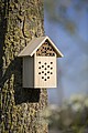 Wooden bee house