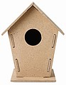 Wooden bird house
