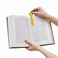 Wooden bookmarks 4-times assorted,colour coloured