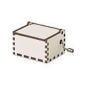 Wooden Christmas music box CX1478-40