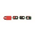 Wooden Christmas train, mix colour
