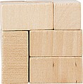 Wooden cube puzzle