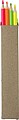 Wooden highlighter pencil set Kaden
