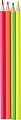 Wooden highlighter pencil set Kaden