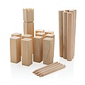 Wooden kubb set