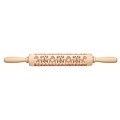Wooden pastry rolling pin
