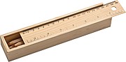 Wooden Pencil box*, brown