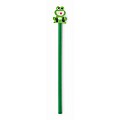Wooden pencil in animal shape, green