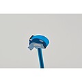Wooden pencil in animal shape, turquoise