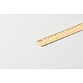 Wooden ruler 20cm, wood