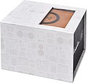 Wooden speaker with wireless charging pad