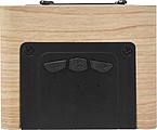 Wooden speaker with wireless technology and 3W speaker.