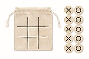 Wooden tic tac toe