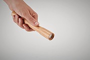 Wooden torch with COB light